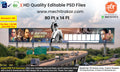 Dr. Babasaheb Ambedkar Jayanti Wish Banner | Premium Editable PSD File - Mechitrakar | BAJWB0425-5