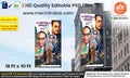 Dr. Babasaheb Ambedkar Jayanti Wish Banner | Premium Editable PSD File - Mechitrakar | BAJWB0425-8
