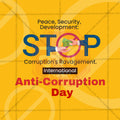 Elegant International Anti-Corruption Day Marathi  Flyer Design in Marathi, Hindi, and English - High-Quality PSD and JPG by Me Chitrakar