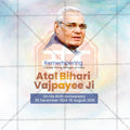 Professional Atal Bihari Vajpayee Jayanti Template Design in Marathi, Hindi, and English - High-Quality Editable PSD and JPG by Me Chitrakar