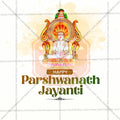Attractive Bhagwan Parshwanath Jayanti editable Banner in Marathi, Hindi, and English - PSD and JPG by Me Chitrakar
