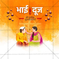 High-Quality Bhai Dooj, Bhaubeej editable Flyer in Marathi, Hindi, and English - Editable PSD and JPG by Me Chitrakar