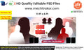 Birthday Wish Banner Marathi | Premium Editable PSD File - Mechitrakar | BWFB0425-12