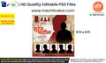 Birthday Wish Banner Marathi | Premium Editable PSD File - Mechitrakar | BWFB0425-13