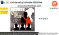Birthday Wish Banner Marathi | Premium Editable PSD File - Mechitrakar | BWFB0425-18