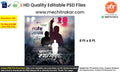 Birthday Wish Banner Marathi | Premium Editable PSD File - Mechitrakar | BWFB0425-4