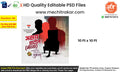 Birthday Wish Banner Marathi | Premium Editable PSD File - Mechitrakar | BWFB0425-6