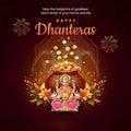 Stunning Dhanteres Festival Banner in Marathi, Hindi, and English - Editable PSD by Me Chitrakar