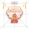 Elegant Dhanteres Flyer Design in Marathi, Hindi, and English - High-Quality PSD by Me Chitrakar
