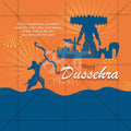 Professional Dussehra Template Design for Social Media in Marathi, Hindi, and English - PSD  by Me Chitrakar