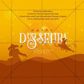 Creative Dussehra Festival Poster in Marathi, Hindi, and English - Editable PSD  by Me Chitrakar