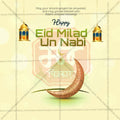 Premium Eid E Milad Festival Invitation in Marathi, Hindi, and English - Editable PSD  by Me Chitrakar