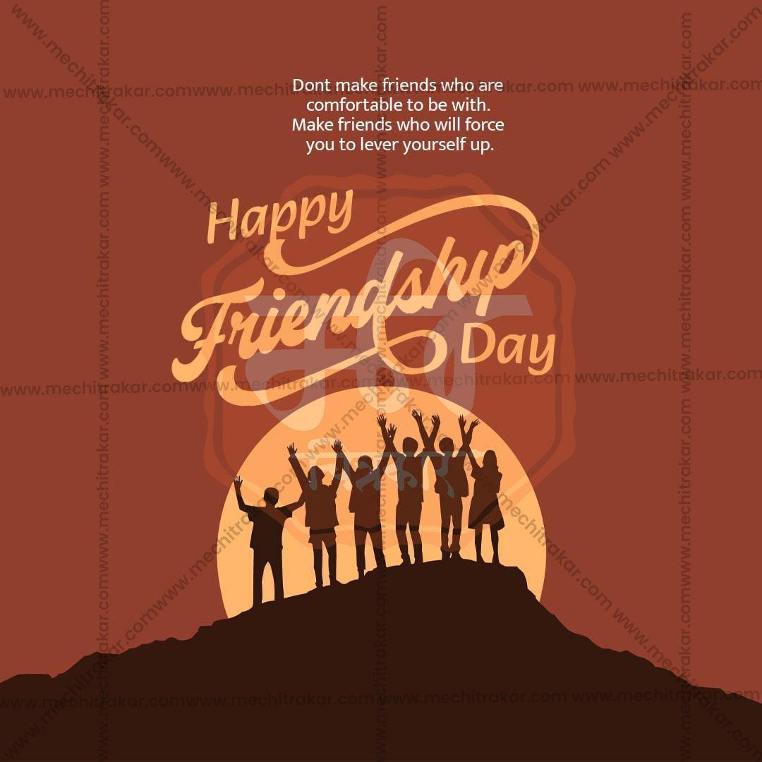 International Friendship Day PSD file with professional design