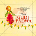 Gudi Padwa Social Media Template | English PSD | Me Chitrakar 0325-6
