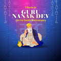 Beautiful Guru Nanak Punyatithi Event Poster in Marathi, Hindi, and English - High-Quality Editable PSD  by Me Chitrakar