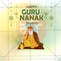 Guru Nanak Jayanti Social Media Template | English PSD | Me Chitrakar 1024-9