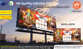 Hanuman Janmotsav Wish Banner | Premium Editable PSD File - Mechitrakar | HJWFB0425-2
