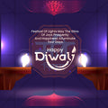 Diwali Social Media Template | English PSD | Me Chitrakar 1024-4
