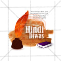 High-Quality Hindi Day Festival Social Media Post in Marathi, Hindi, and English - PSD  by Me Chitrakar