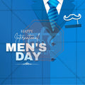 Beautiful International Men's Day Event Poster in Marathi, Hindi, and English - High-Quality Editable PSD and JPG by Me Chitrakar