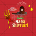 Mahashivratri Social Media Template | English PSD | Me Chitrakar 0225-10
