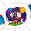 Premium Makar Sankranti editable Invitation in Marathi, Hindi, and English - Editable PSD and JPG by Me Chitrakar