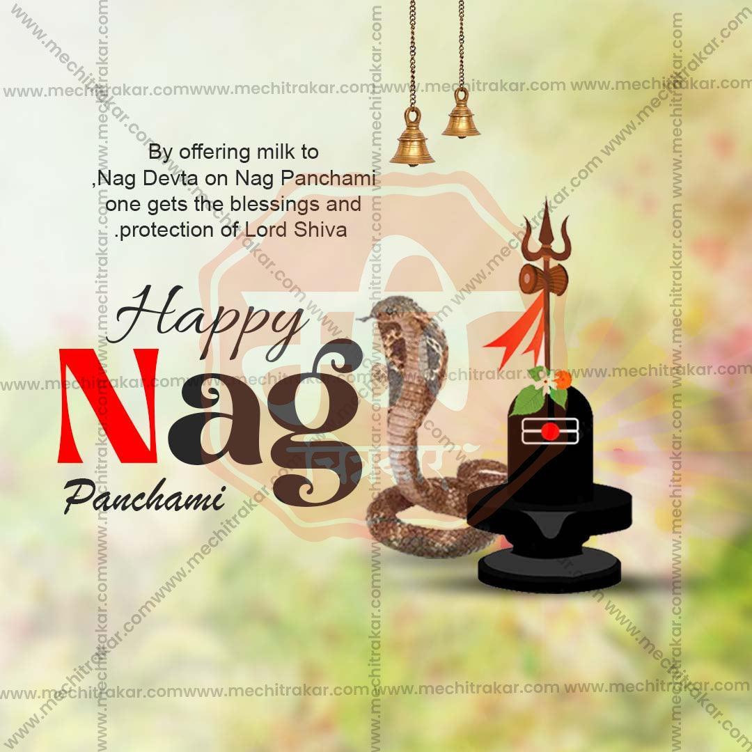 Naga Panchami graphic in PSD format
