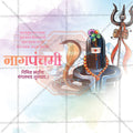 High-Quality Naga Panchami Festival Social Media Post in Marathi, Hindi, and English - PSD  by Me Chitrakar