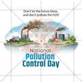 Elegant National Pollution Control Day Flyer Design in Marathi, Hindi, and English - High-Quality PSD and JPG by Me Chitrakar