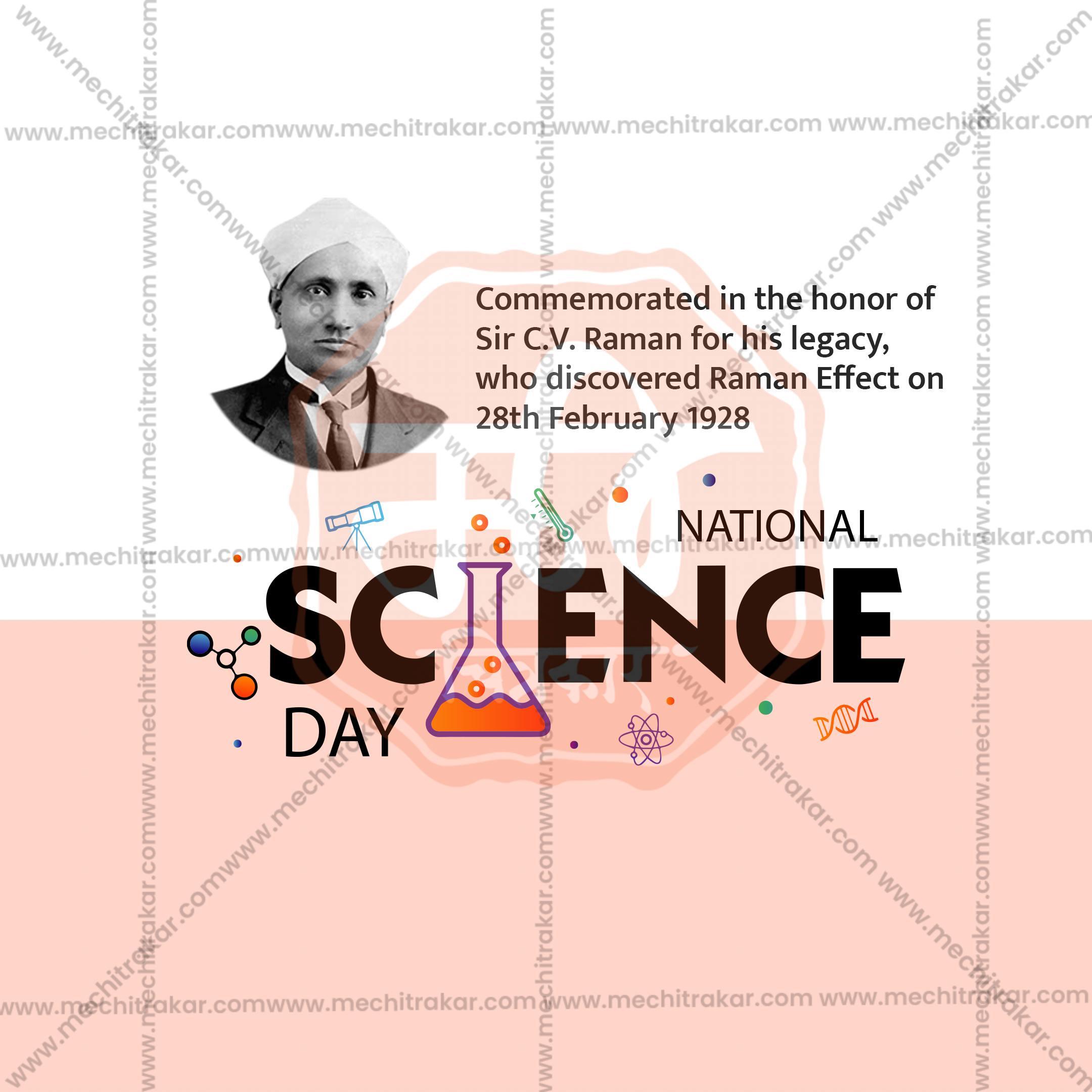 National Science Day Social Media Template | English PSD | Me Chitrakar 0225-10