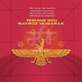 Premium Farvardin Festival Invitation in Marathi, Hindi, and English - Editable PSD  by Me Chitrakar