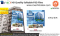 Apartment Sale Flex – 12x10 Ft Editable PSD Banner for Photoshop & Builders