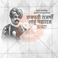 Chhatrapati Shahu Maharaj Jayanti Marathi PSD File