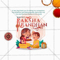 Beautiful Raksha Bandhan Event Poster in Marathi, Hindi, and English - High-Quality Editable PSD  by Me Chitrakar