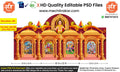 Ram Navami Backdrop Design – High-Quality Editable PSD File | Me Chitrakar
