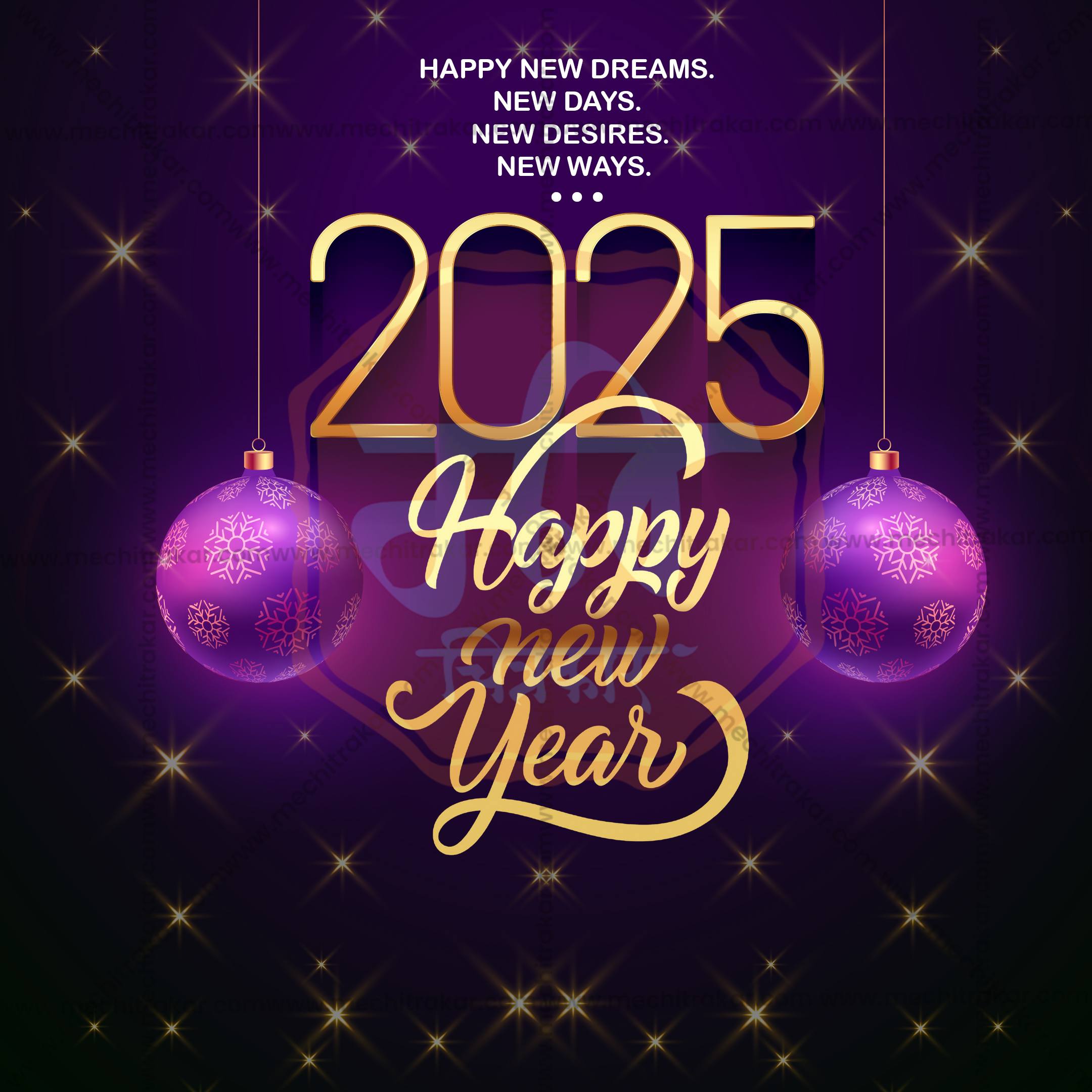 High-resolution New Year post for digital marketing.