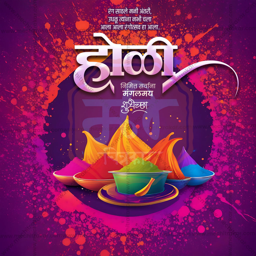 Holi social media bundle for freelance graphic designers