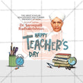 Professional Teachers Day Template Design for Social Media in Marathi, Hindi, and English - PSD  by Me Chitrakar