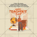 Stunning Teachers Day Festival Banner in Marathi, Hindi, and English - Editable PSD  by Me Chitrakar