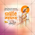 Shivaji Maharaj Celebration Social Media PSD Download