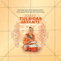 High-Quality Tulsidas Jayanti Festival Social Media Post in Marathi, Hindi, and English - PSD  by Me Chitrakar