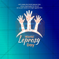Professional World Leprosy Day Design in Marathi, Hindi, and English - High-Quality Editable PSD and JPG by Me Chitrakar