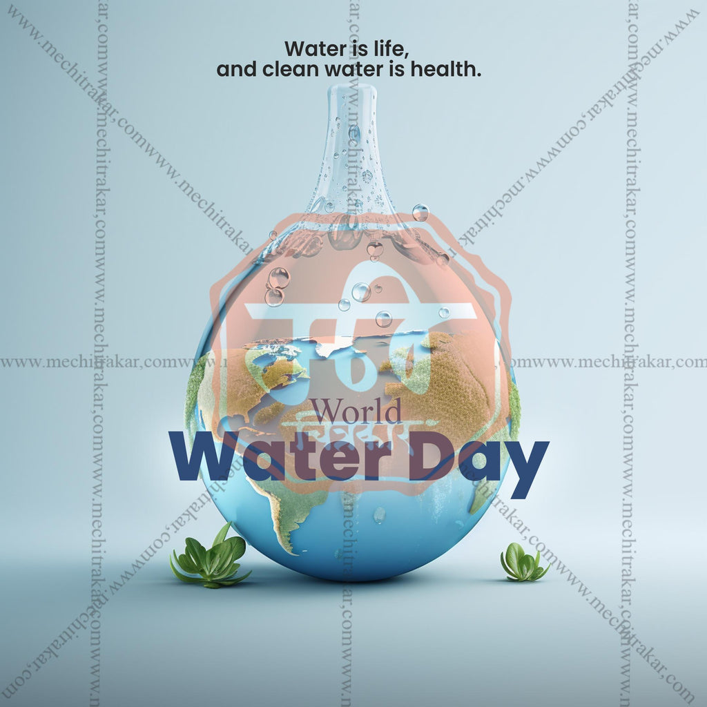World Water Day Social Media Templates | 10 PSD Bundle No.1 (English) | Me Chitrakar-0325