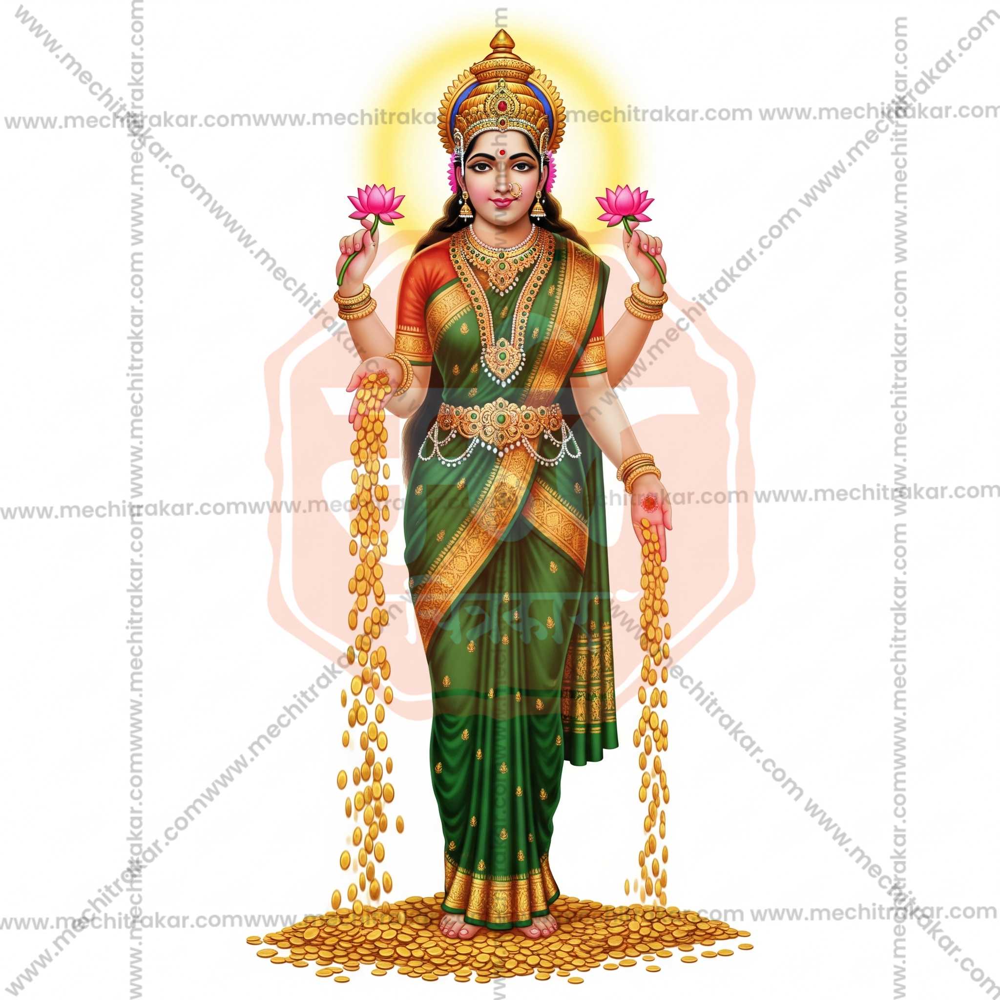 Premium Hindu Gods JPG Image Bundle – 100 High-Quality Illustrations by Mechitrakar | HGILL0625-Bundle No.1