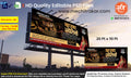 Jewellery Advertising Flex Banner – Editable PSD for Flex Printing, Hoarding, and Photoshop Designers