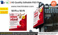 Jewellery Festival Sale Flex Banner – Editable PSD for Flex Printers, Hoardings, and Photoshop Customization