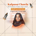 Stunning Kalpana Chawla's death anniversary Templateeditable Banner in Marathi, Hindi, and English - Editable PSD and JPG by Me Chitrakar